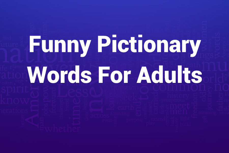 Funny Pictionary Words for Adults – Hilarious Drawing Prompts