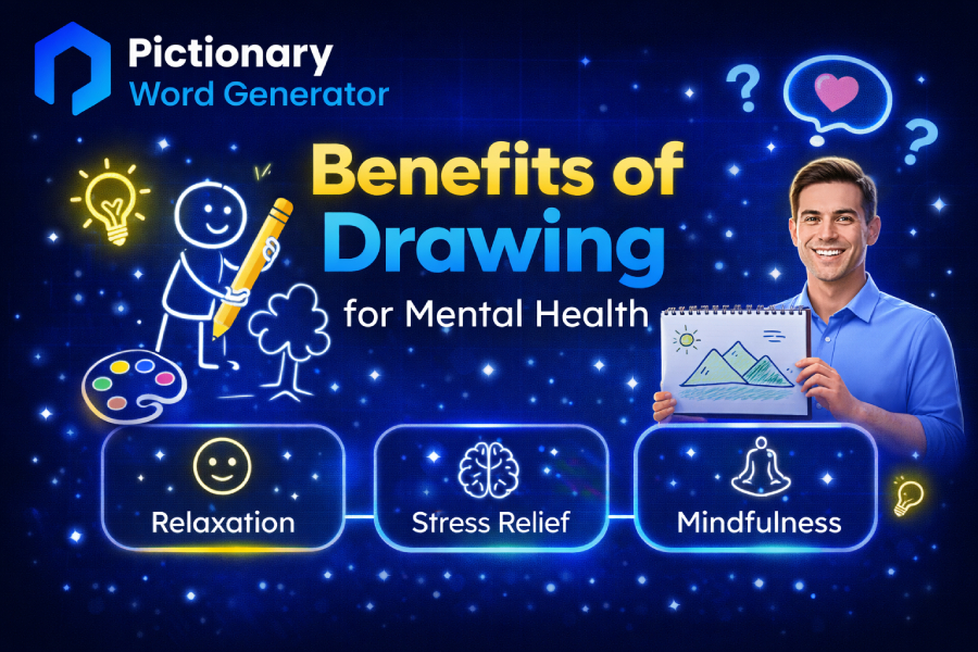 benefits of drawing for mental health